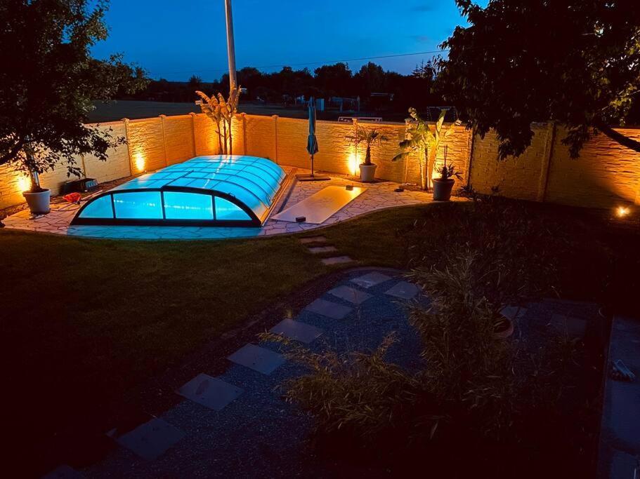 Pool, Sauna Und Blick Ins Gruene Villa Wittenberg Exterior photo